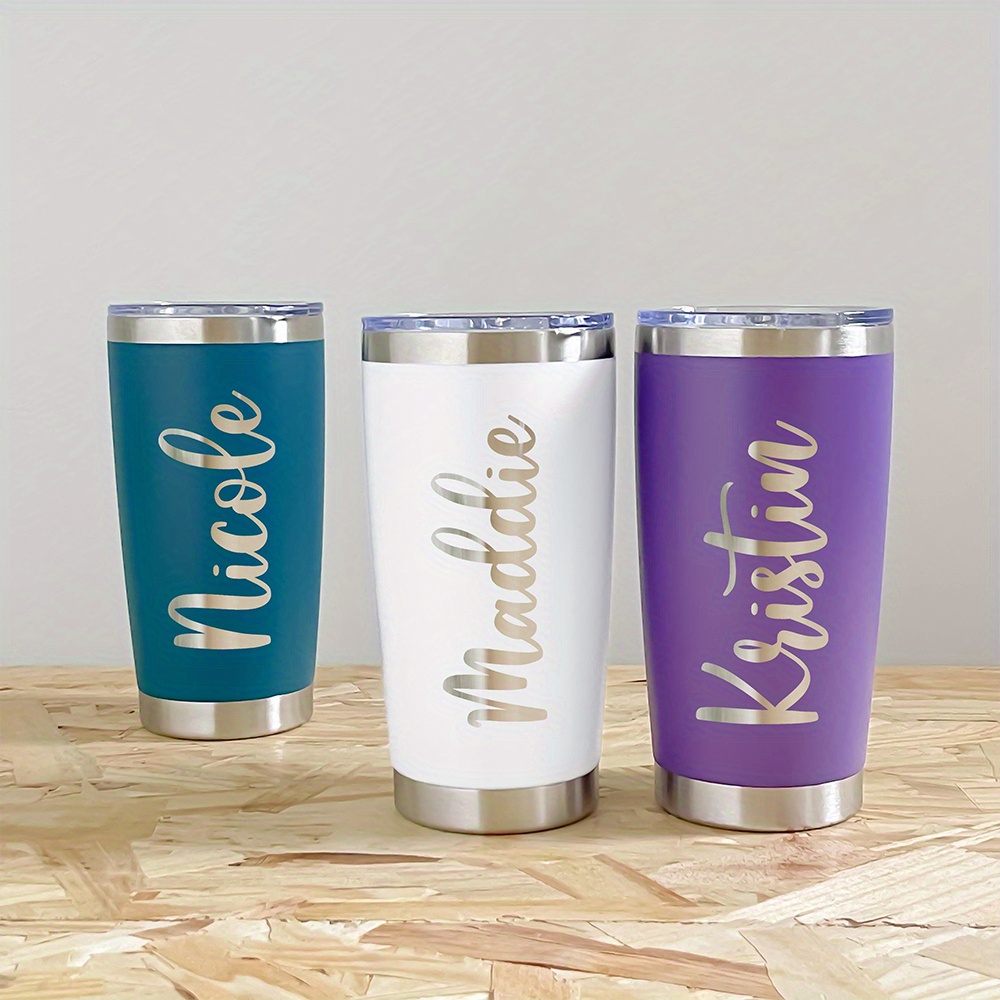 Coffee Equipment Usa - Kişiye Özel İsimli 20oz Paslanmaz Çelik