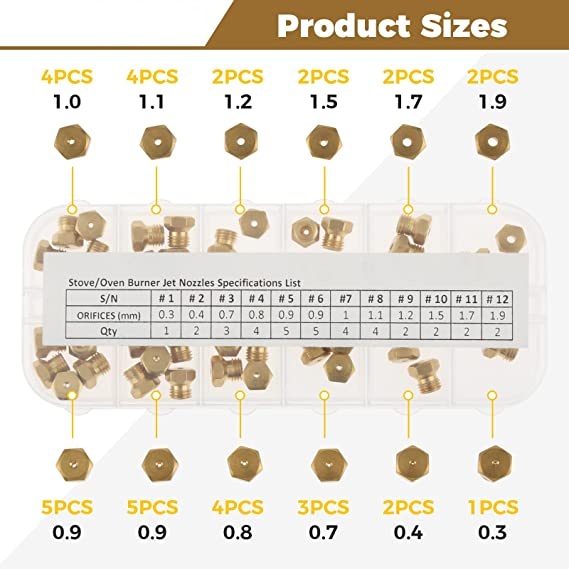 36Pc LP propan doğal gaz ocağı - Steam Wand Tip incelemesi ve fiyatı