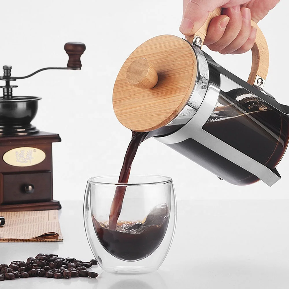 350/600ml Paslanmaz Çelik Pres - Coffee Equipment For Camping incelemesi ve fiyatı