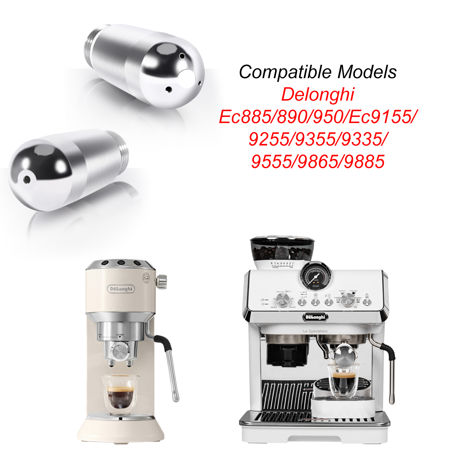 Delonghi EC885/890/9155/9255/9 - Steam Wand Tip incelemesi ve fiyatı